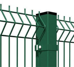 Изгиб панели 3D-забора